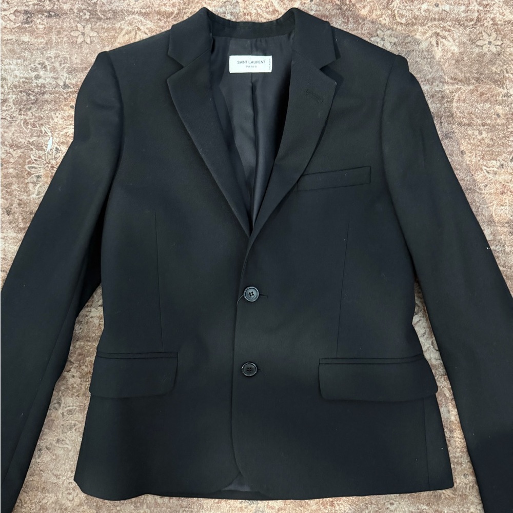 Saint Laurent Black Blazer - Picture 2 of 5